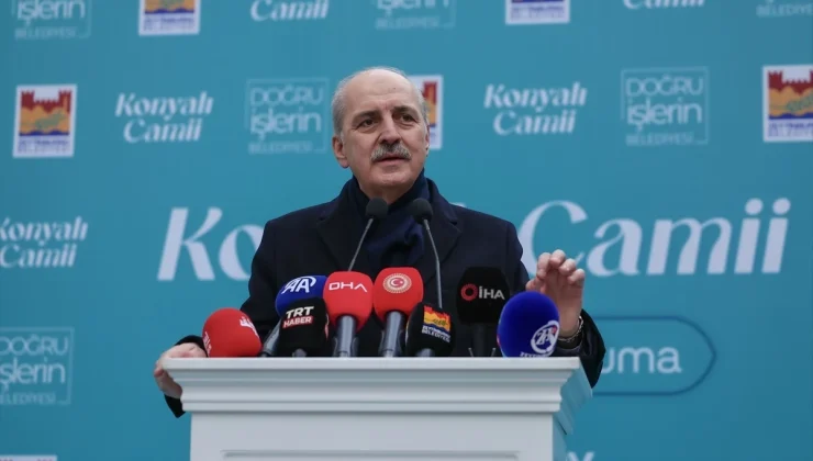 TBMM Başkanı Numan Kurtulmuş: Camiler, bizi fiziki olarak birleştirdiği gibi kalplerimizi ve zihinlerimizi de birleştirmelidir