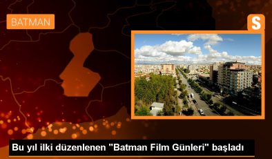 Batman Belediyesi tarafından düzenlenen Batman Film Günleri başladı