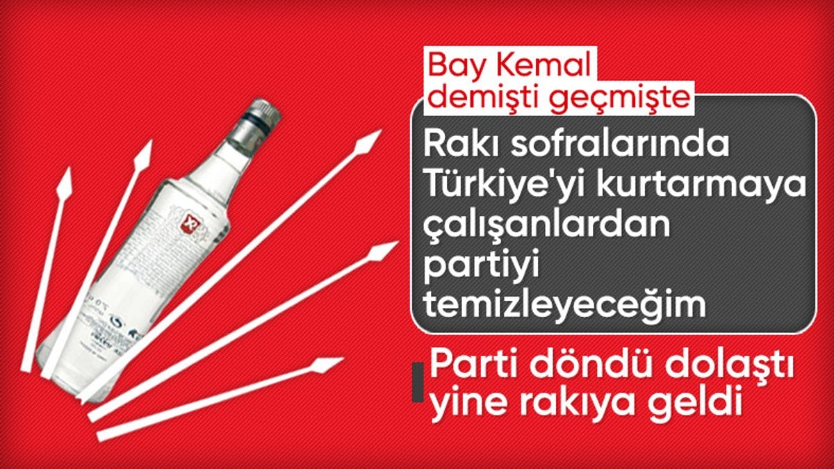 Özgür Özel’in rakı çıkışının ardından akıllara Kemal Kılıçdaroğlu’nun sözleri geldi