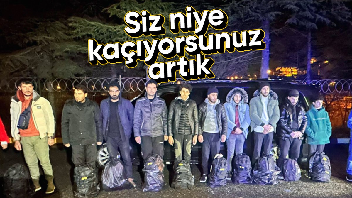 Tekirdağ’da 11 kaçak göçmen ve 1 organizatör yakalandı